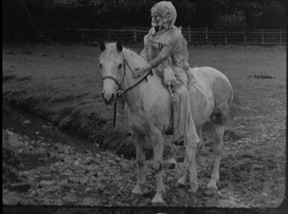 16mm film stil monster on horse
