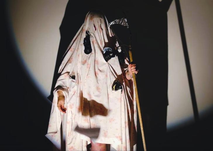 ghost with scythe